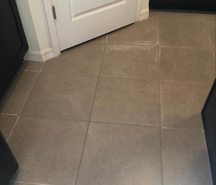 Completion of tile repair