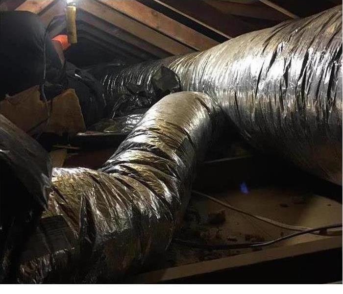 Insulation & wrapped Ductwork